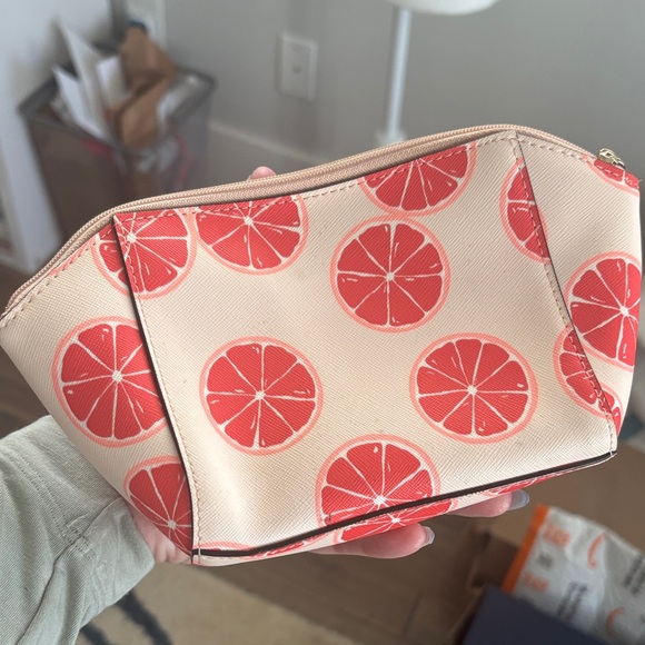 Kate Spade Citrus Print Cosmetic Bag - Picture 3 of 6